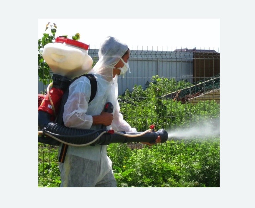 Акарицидная обработка территории в Яровом